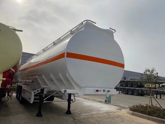 Water Palm Oil Transportation 45000 Litres Fuel Tank Trailer with 2 Discharging Hoses