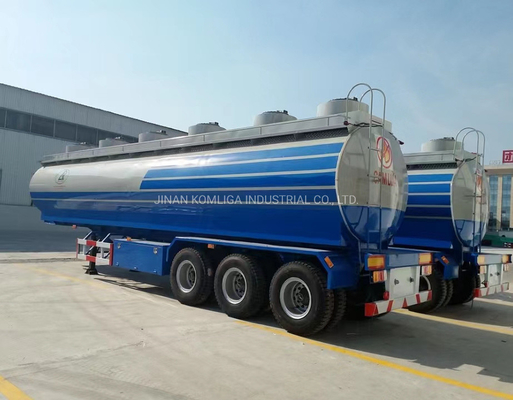 Customized Request Fuel Tank Trailer for Truck Fire Extinguisher 2 Units Per Trailer