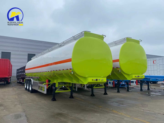 50t 3 Axles Fuel Tanker Trailer Semi-Trailer with Fire Extinguisher 2 Units Per Trailer