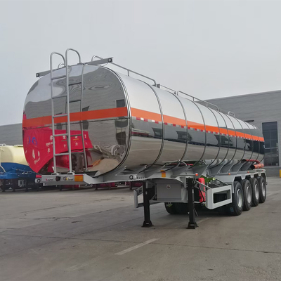 3 Axles 4 Axle 40 50 60tons Fuel Tanker Semi-Trailer and Customizable Transportation