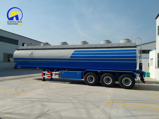 Self-dumping Sinotruk HOWO 50000 Liter Fuel Tank Semi Trailer with 12 Tire Number