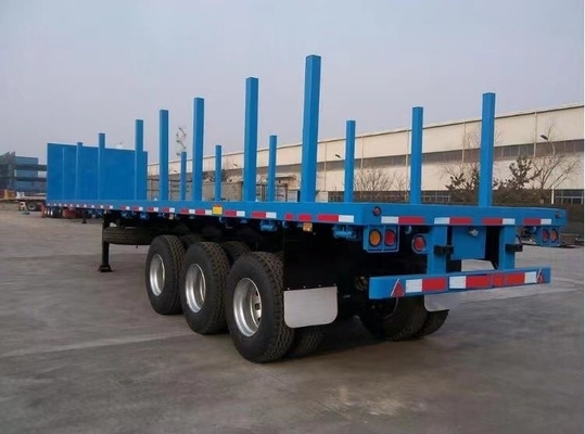 Jost Two Speed Support Leg 2axle 3axle 40ton Flatbed Truck Trailer Skeleton Semi Trailer