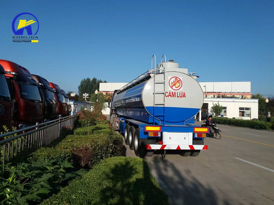 Self-dumping Sinotruk HOWO 50000 Liter Fuel Tank Semi Trailer with 12 Tire Number
