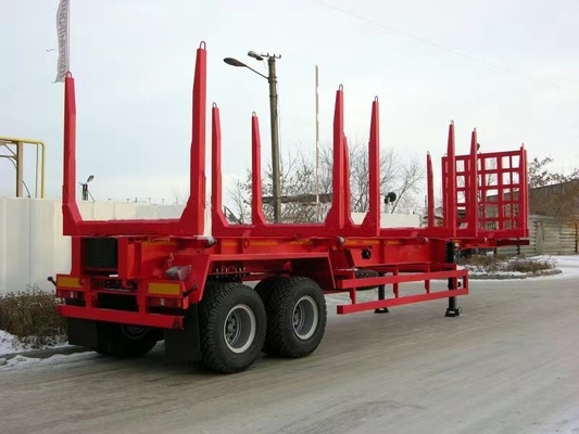 Jost Two Speed Support Leg 2axle 3axle 40ton Flatbed Truck Trailer Skeleton Semi Trailer