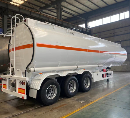 Light Duty 3 Axles 40 50tons Fuel Tanker Semi Trailer with 6PCS T30/30 Brake Chambers