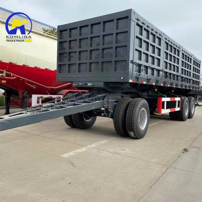 3axle 20tons 25tons 30tons Full Trailer Truck with 12 Units Tire Number and Wabco Valve