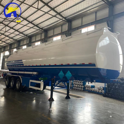 Mechanical Suspension 3 Axles 40000L/42000L/45000L Aluminum Alloy Tanker Semi Trailer