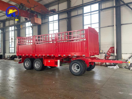 12500x2500x1650mm Tool Box One Piece 1m *0.5m*0.5m 3axle Sinotruk Full Trailer Truck