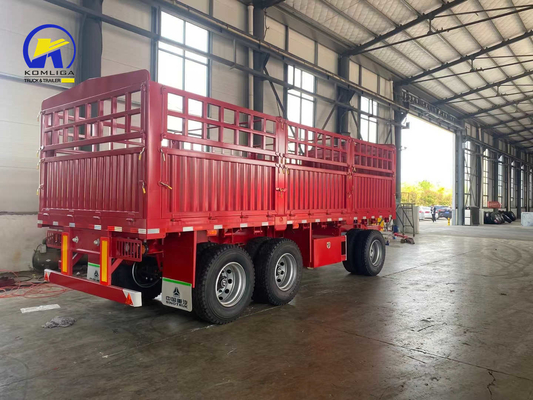 12500x2500x1650mm Tool Box One Piece 1m *0.5m*0.5m 3axle Sinotruk Full Trailer Truck