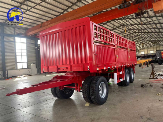 12500x2500x1650mm Tool Box One Piece 1m *0.5m*0.5m 3axle Sinotruk Full Trailer Truck