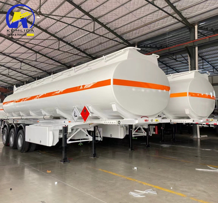 40000L Fuel Oil Tank Tri-Axles Semi-Trailer with Discharge Vale 4&quot; API Adaptor Valve