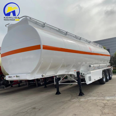 40000L Fuel Oil Tank Tri-Axles Semi-Trailer with Discharge Vale 4&quot; API Adaptor Valve