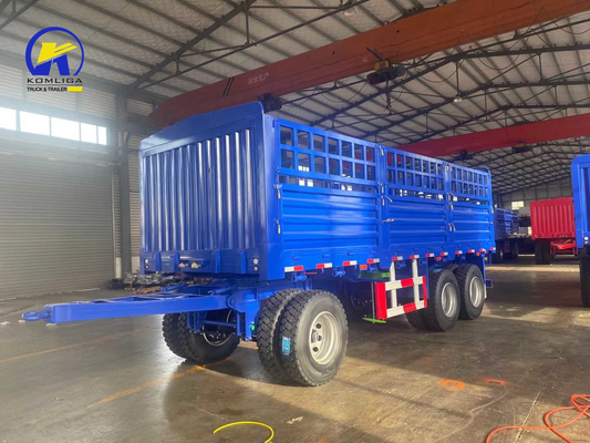 ABS Anti-lock Braking System Heavy Duty 3axle 12wheel Fence Full Trailer