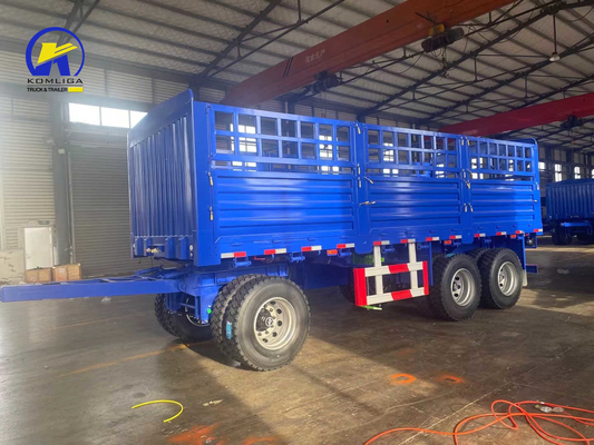 ABS Anti-lock Braking System Heavy Duty 3axle 12wheel Fence Full Trailer