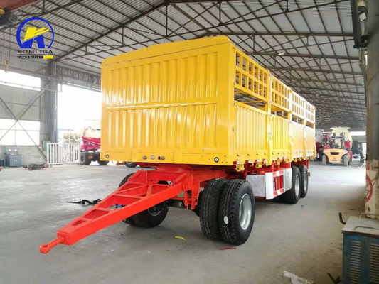 ABS Anti-lock Braking System Heavy Duty 3axle 12wheel Fence Full Trailer