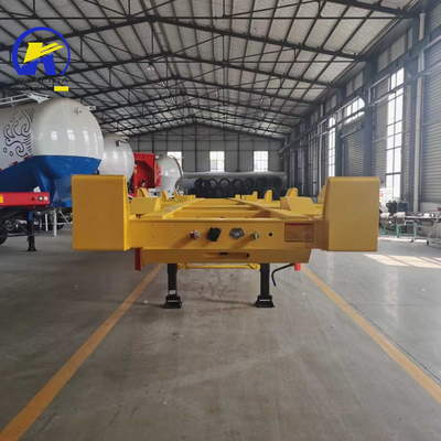 2 Axles Skeleton Semi-Trailer for Container 20FT 40FT Skeleton Trailer in High Demand