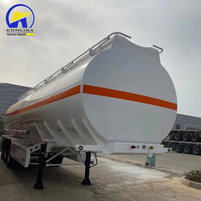 2 4 Axles 30000L 40000L Aluminum Walkway Tank/Tanker Truck Semi Trailer for Oil/Fuel/Diesel/Gasoline/Crude/Water/Milk Transport