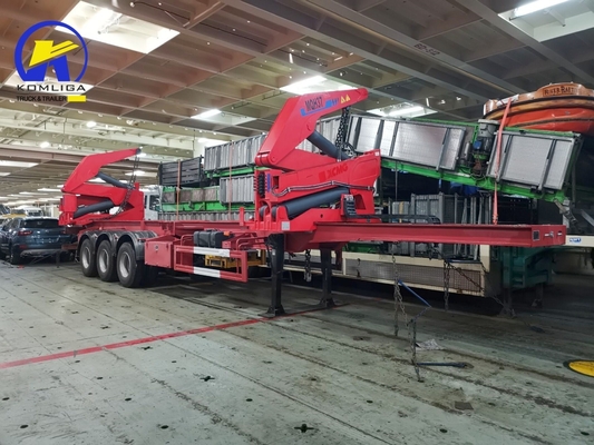 3axle 37tons Side Lifter/Loader Container Lifter Semi Trailer with Customized Request
