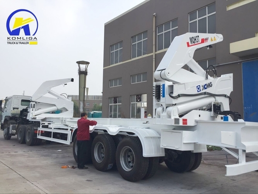 20 FT 40 FT Flatbed Side Loader Container Side Lifter Semi Trailer with 1820mm Tread