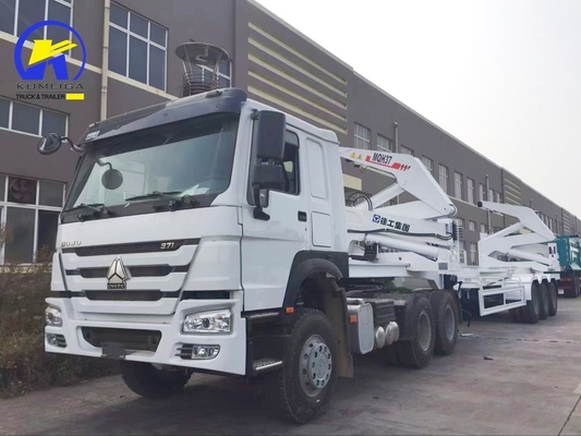 20 FT 40 FT Flatbed Side Loader Container Side Lifter Semi Trailer with 1820mm Tread