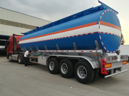 40000 42000 45000 Liters 40 45cbm Diesel Aluminum Carbon Steel Fuel Tanker/ Oil Tank / Semi Trailer