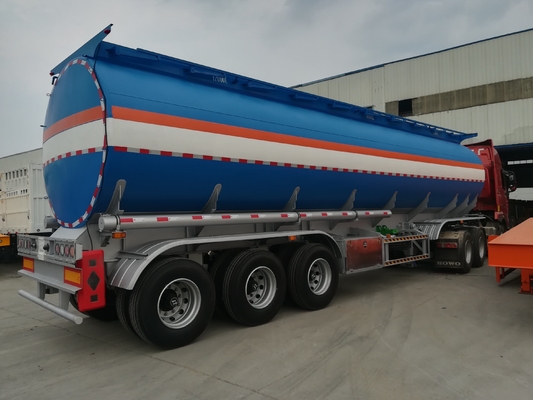 40000 42000 45000 Liters 40 45cbm Diesel Aluminum Carbon Steel Fuel Tanker/ Oil Tank / Semi Trailer