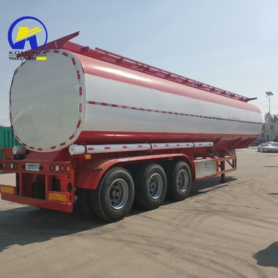 Air Suspension 3 Axles 4 Axles Feul Tank Semi Trailer Wabco Relay Valve Brake System