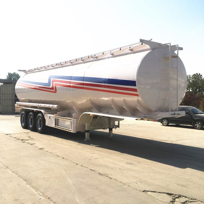 11500x2500x3900mm Flatbed Fuel Tanker Semi Trailer for Fuel Transportation Solution