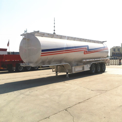 11500x2500x3900mm Flatbed Fuel Tanker Semi Trailer for Fuel Transportation Solution