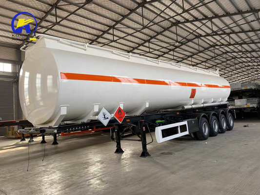 Directly Sell 3 Axles Oil Tank Feul Tanker Trailer with 1820mm Tread