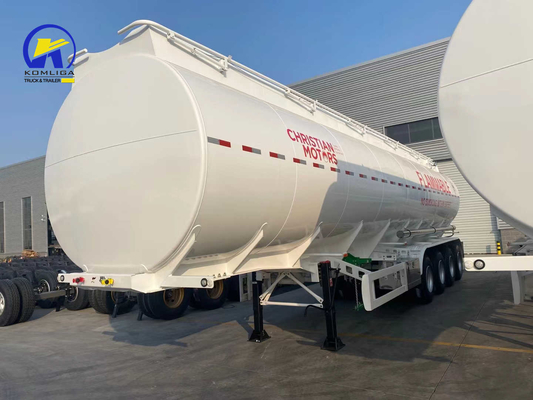 Directly Sell 3 Axles Oil Tank Feul Tanker Trailer with 1820mm Tread