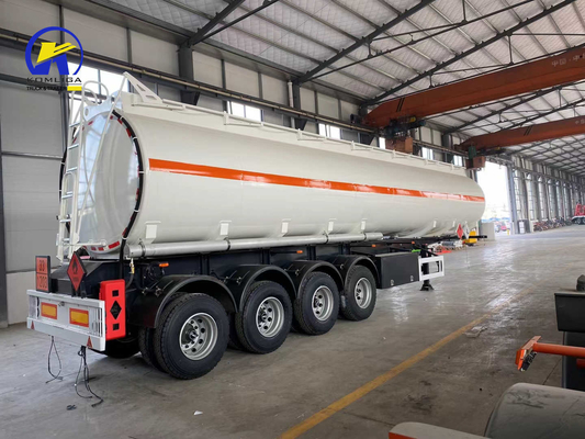 Directly Sell 3 Axles Oil Tank Feul Tanker Trailer with 1820mm Tread