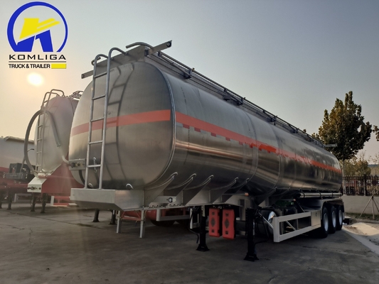 3 Axle Sinotruk 45000liters Feul Tank Semi Trailer for Light Efficiency and Performance