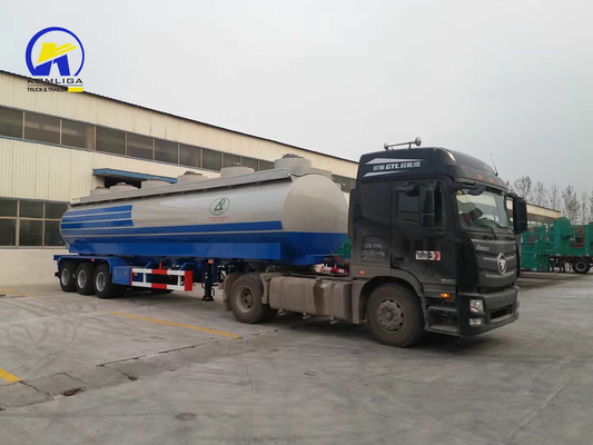 3 Axle 42cbm Feul Tank Semi Tailer Oil Container Semi Trailer with Techinical Support