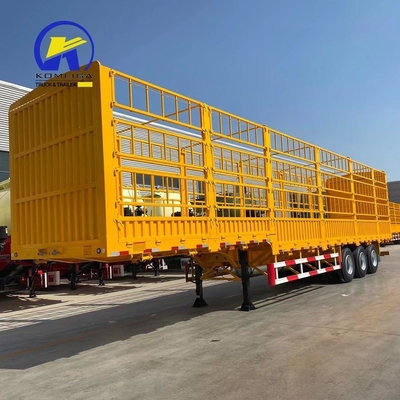 Utility Bulk Cargo Transport Semi-Trailer 30-100t Loading Capacity and Durable Design