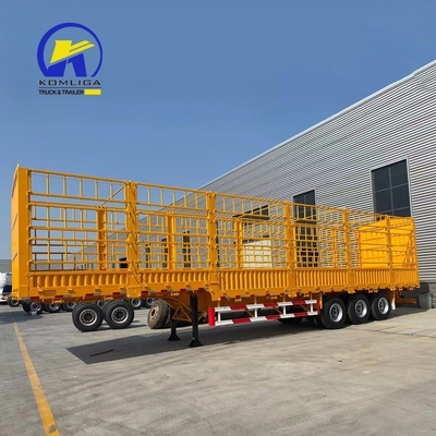 Utility Bulk Cargo Transport Semi-Trailer 30-100t Loading Capacity and Durable Design