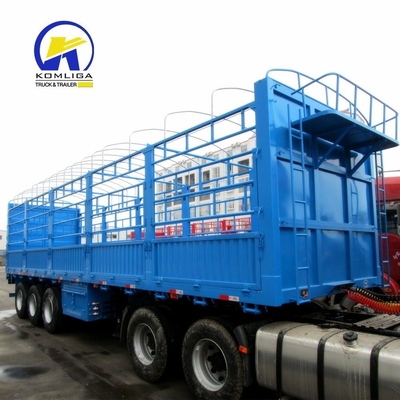 13000x2500x3900mm 2 Axles 3 Axle Top Open Box Cargo Trailer for After-sales Service