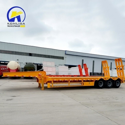 150 Ton Lowboy Trailer Lheavy Duty Ow Bed Trailer Dimensions with High Load Capacity