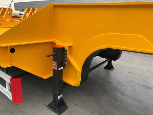 13000x2500x1700mm Low Loader Low Bed Semi Trailer Rim 9.0*22.5 / 8.0-20 / 8.5-20