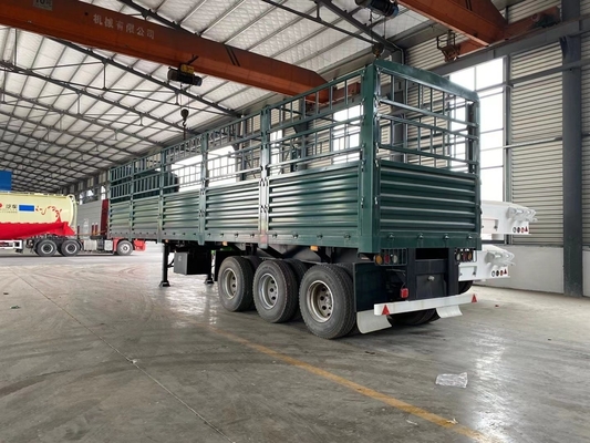 6X4 Fence Semi Trailer with 1820mm Tread and Jost 2.0 or 3.5 Inch King Pin
