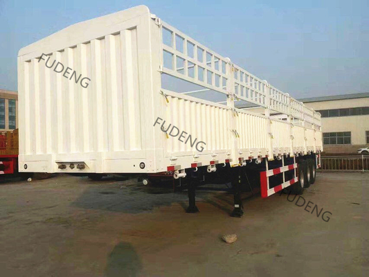 6X4 Fence Semi Trailer with 1820mm Tread and Jost 2.0 or 3.5 Inch King Pin