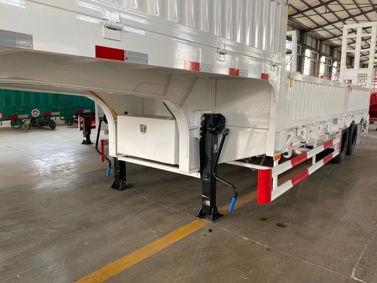 Cement Bag Transportation Made Easy with Semi-Trailer and ABS Anti-lock Braking System
