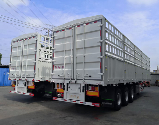 Fence Cargo Trailer with ABS Anti-lock Braking System and Jost Two Speed Support Leg