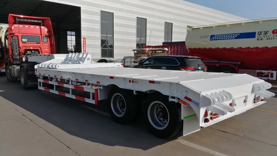 Lowbed Trailer Dimensions Goose Neck for 2-5 Axles 3axles 4 Axles Not Self-dumping
