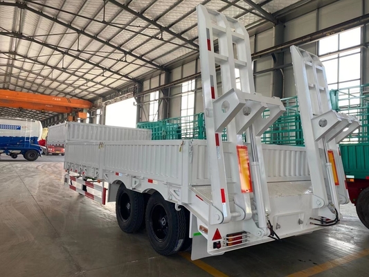 Lowbed Trailer Dimensions Goose Neck for 2-5 Axles 3axles 4 Axles Not Self-dumping