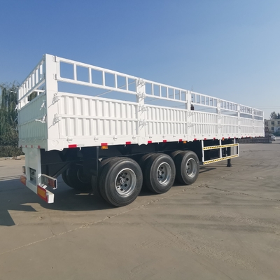 Durable Cross Arm Type Semi Trailer for Transporting and Used 3 Axles 4 Axles Fence