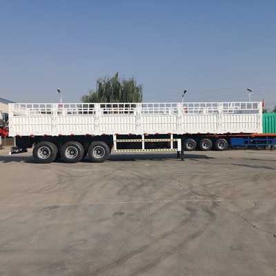 Durable Cross Arm Type Semi Trailer for Transporting and Used 3 Axles 4 Axles Fence