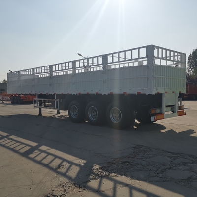 Durable Cross Arm Type Semi Trailer for Transporting and Used 3 Axles 4 Axles Fence