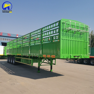 90mm*13mm*10 Layer Leaf Spring Wabco Valve High Fence Box Trailer Side Wall Semi Trailer