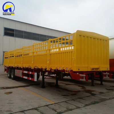 90mm*13mm*10 Layer Leaf Spring Wabco Valve High Fence Box Trailer Side Wall Semi Trailer